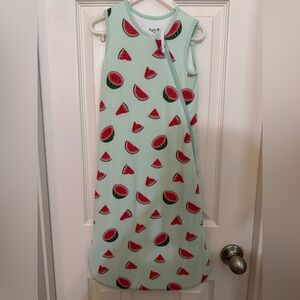 Kyte BABY Green Watermelon Print sleep sack